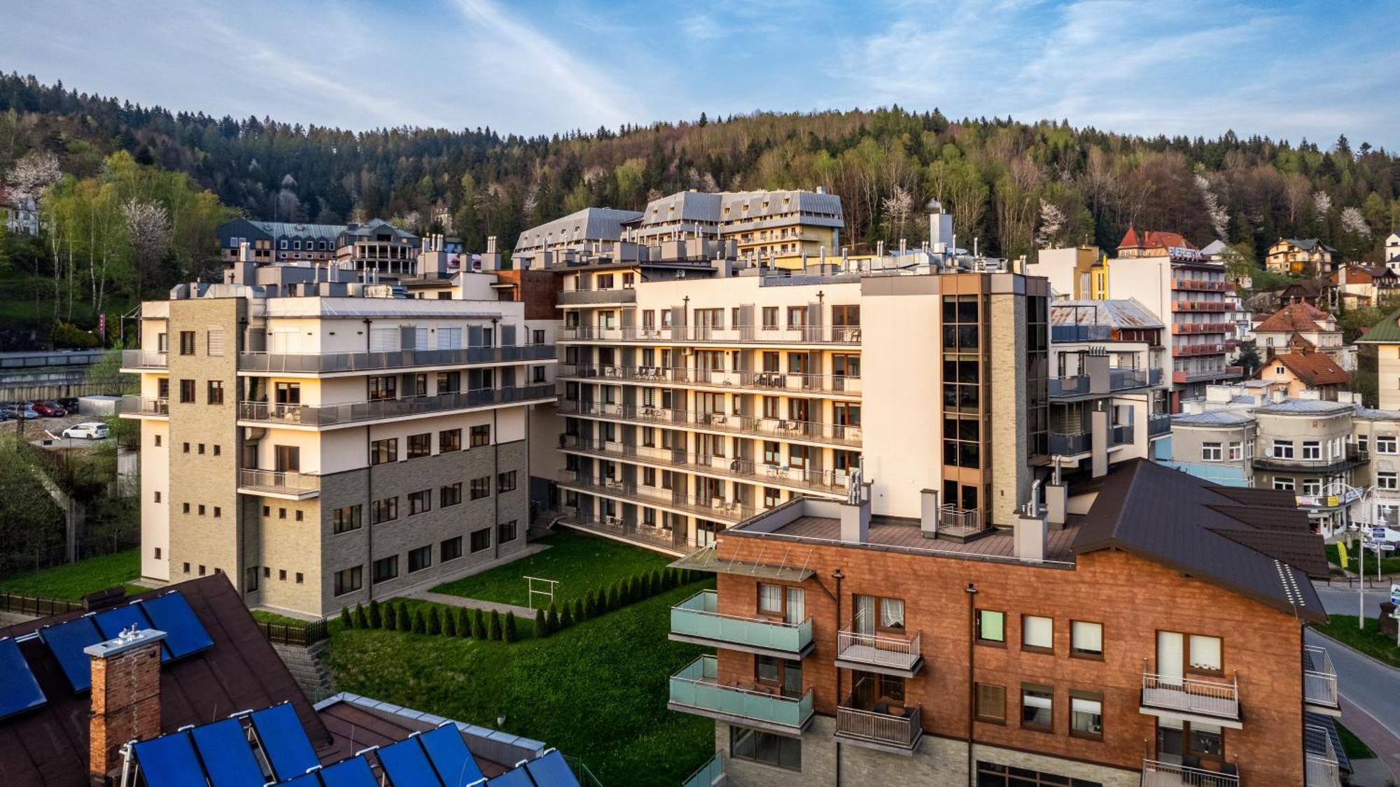 Apartamenty Sun & Snow Zielony Zdroj Krynica-Zdrój Exteriör bild